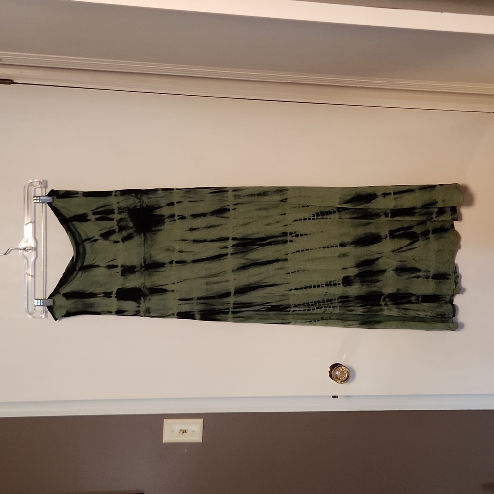 Billabong Tie Dye Skirt/Strapless Dress